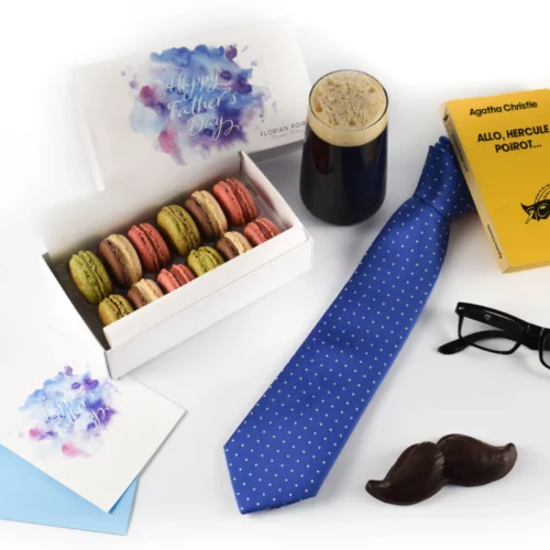 Father's Day 12 Macarons Box  - C&C
