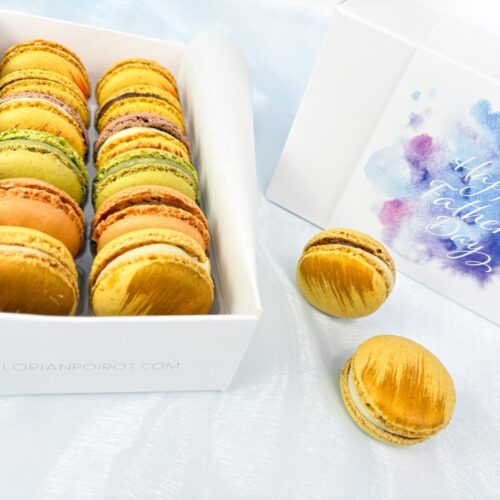 Papa Macaron Selection - Box of 12 Macarons