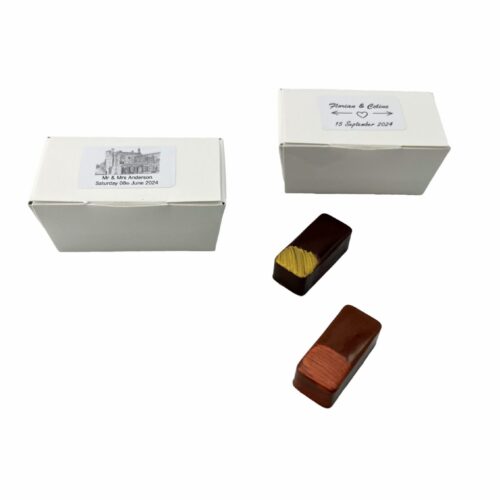 Chocolate Favours with personalised sticker  - C&C