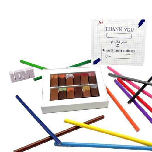 Teacher's Gift - Box of 12 Chocolates C&C