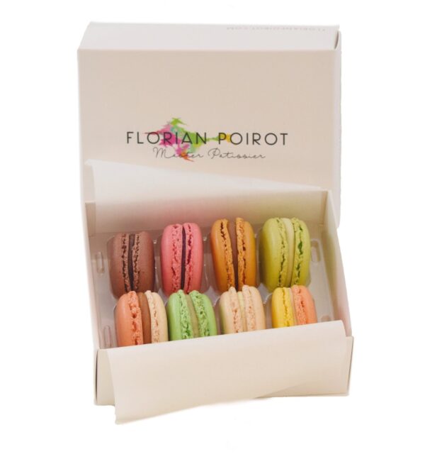 8 Assorted Macarons