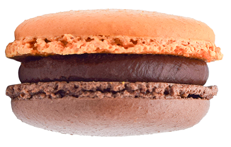 Chocolate Caramel Macaron